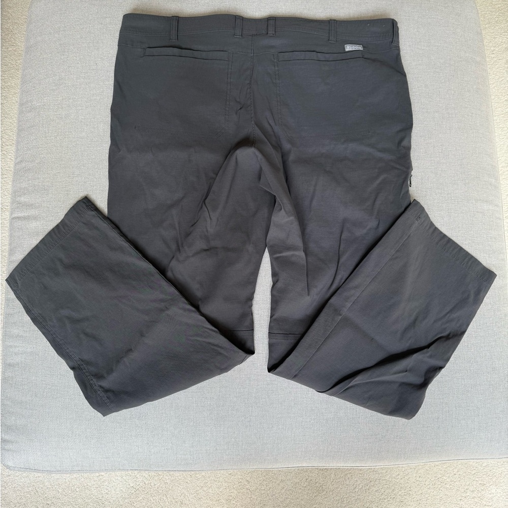 Columbia Men’s Omni-Shield Pants - 40x32, Water-Repellent Outdoor Travel Pants